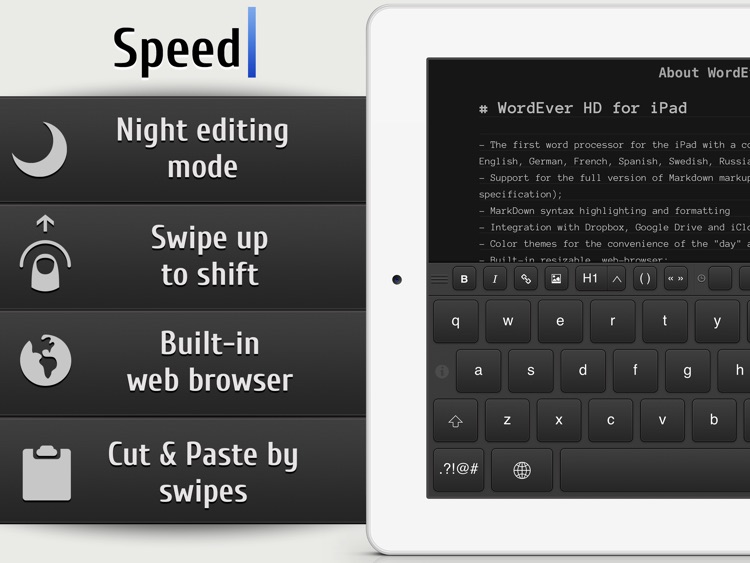 WordEver - MarkDown Text Editor screenshot-1