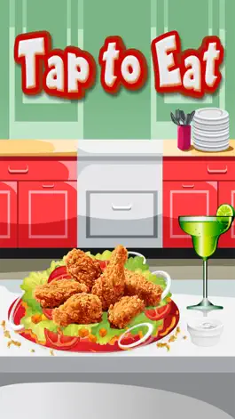 Game screenshot Spicy chicken wings maker – A fried chicken cooking & junk food cafeteria game apk