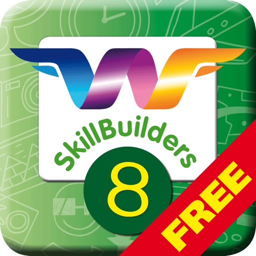 WordFlyers: SkillBuilders 8 Free Icon