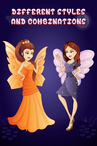 Fairy Princess Salon - Fantasy Fashion Dress Up for Girls screenshot 3