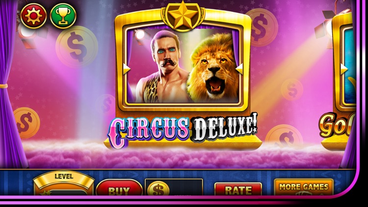 SLOTS - Circus Deluxe Casino! FREE Vegas Slot Machine Games of the Grand Jackpot Palace! screenshot-4