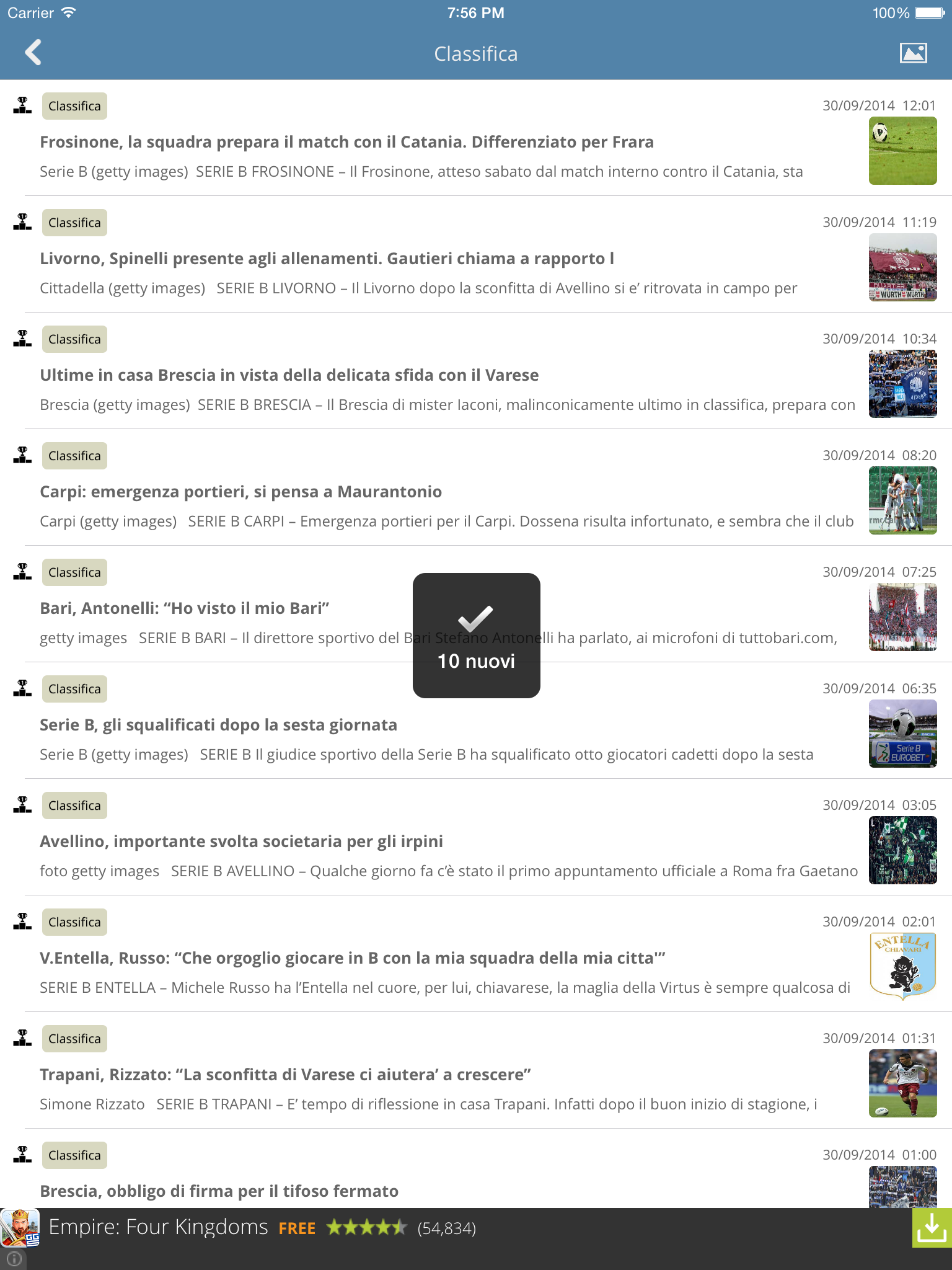 Serie B News screenshot 8