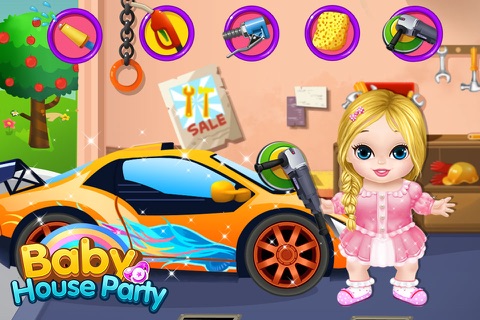 Baby Party Play House! - Kids Games screenshot 3