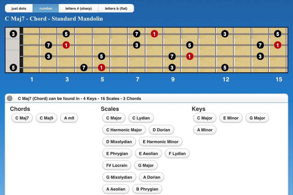 Mandolin Chords and Scales screenshot 3