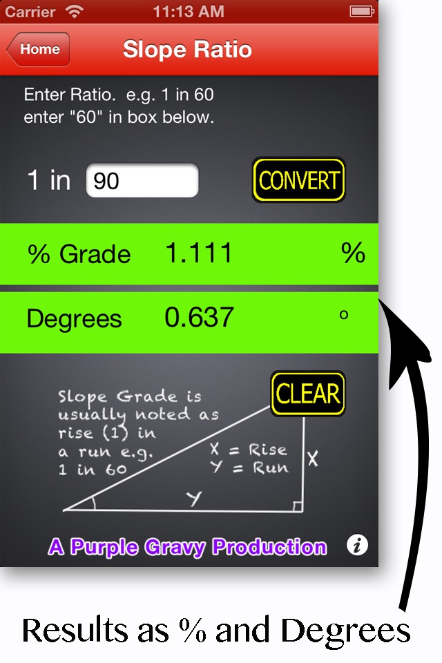 Laser Level Slope Converter screenshot 3