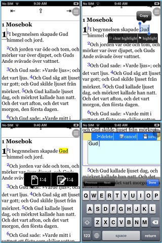 BIBEL(Swedish Bible) screenshot 2