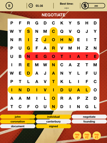 Screenshot #4 pour Word Search Look for the Words Puzzle Game