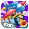 Airplanes and Trains Coloring Book - Art Plane and Friends: FREE App for Children