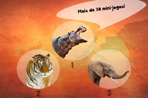 Play with Wildlife Safari Animals Sound game Game photo for toddlers and preschoolers screenshot 2