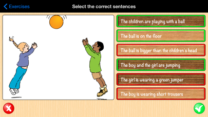Screenshot #3 pour Lire et Jouer en Anglais - Apprendre à lire l'Anglais avec des exercices appliquant la méthode Montessori