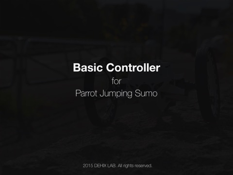 Jumping Sumo Basic Controller for iPad screenshot 3