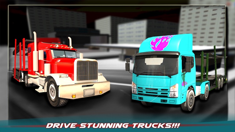 18 Wheeler Truck Driver Simulator 3D – Drive out the semi trailers to transport cargo at their destination screenshot-3