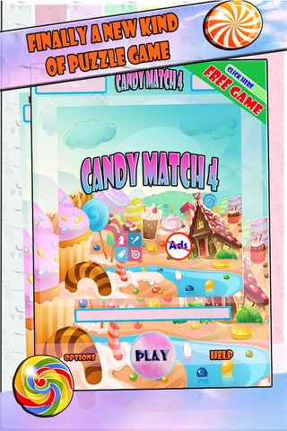 Candy Match 4 Sliding Puzzle - Sugar Sweet Square Connect: Free Game screenshot 2