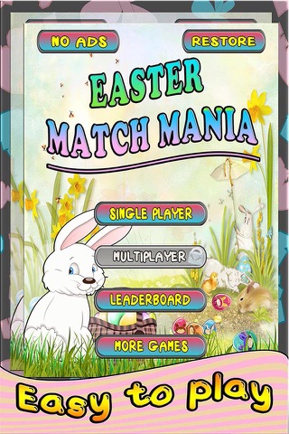 Easter Match Mania - Surprise Eggs Super Puzzle Game FREE screenshot 2