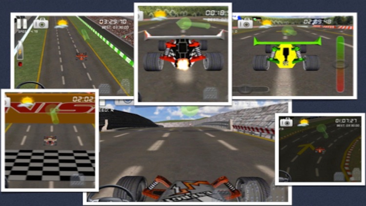 Circuit Racer 3D Top Free Racing Game - Best Time For Car Race Count down screenshot-4