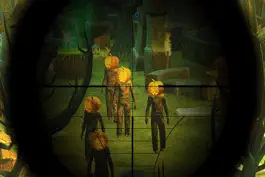 Game screenshot Halloween Carved Pumpkin Zombie Sniper 3D! mod apk