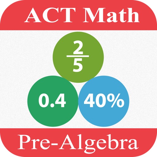 ACT Math : Pre-Algebra Lite iOS App