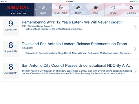 Biblical Citizenship Chattanooga HD screenshot 2