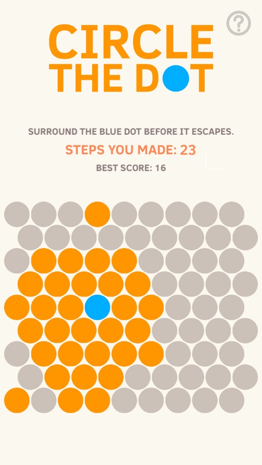 #1. Circle The Dot (iOS) 由: Ketchapp