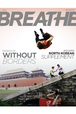 Breathe Parkour Magazine about world’s fastest growing extreme sportのおすすめ画像1