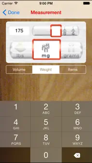Serving Sizer recipe converter iphone bilder 3