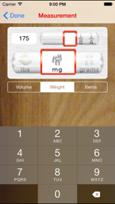 Serving Sizer recipe converter screenshot