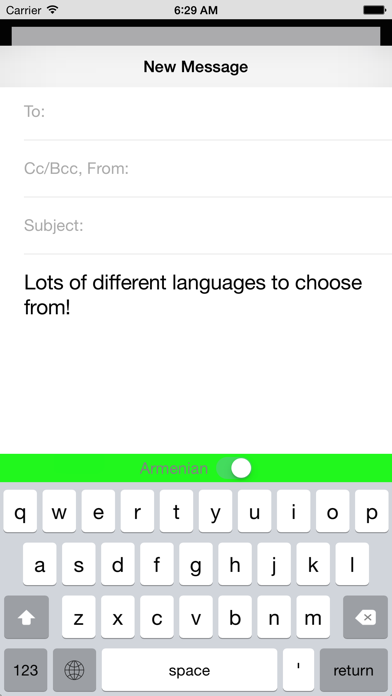Translit Keyboard Screenshot 4