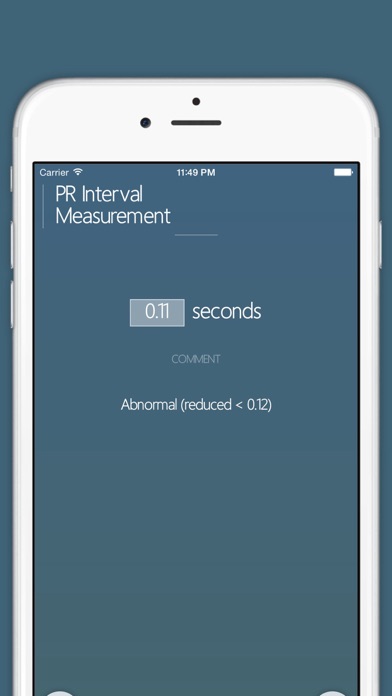 ANALYSE ECG Reporting iPhone screenshot 4 - Education app