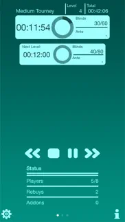 poker blind timer lite iphone images 1