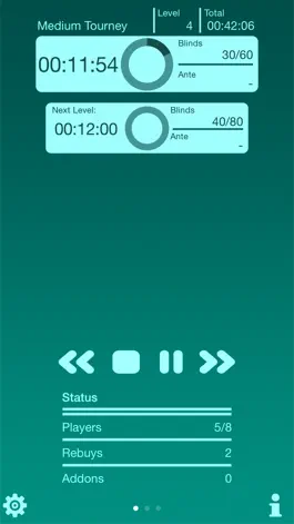 Game screenshot Poker Blind Timer Lite mod apk
