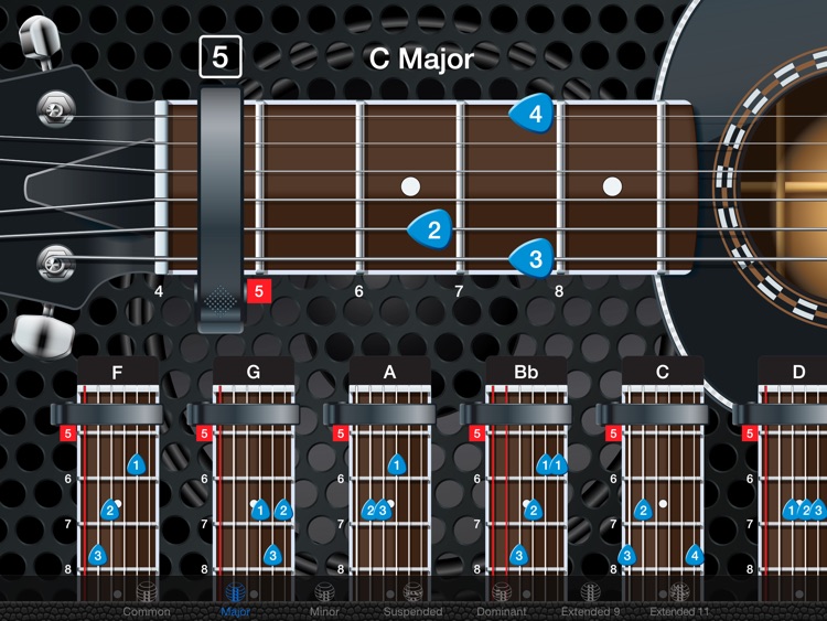 Capo Acoustic - Guitar Chords and Tabs