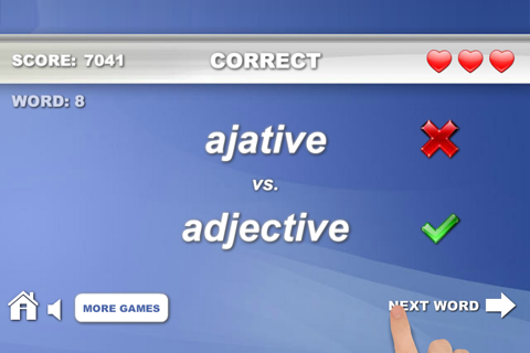 Spell it right - Free Spelling Lesson screenshot 2