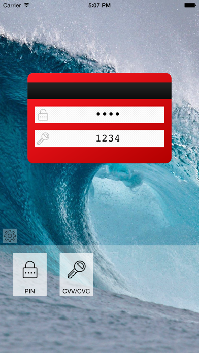 CardFolio - Credit card and password manager Screenshot