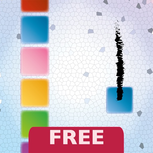 1 Action Stick Fun FREE: the dynamic estimation game with candy colored squares (think stick hero, but with a color element) icon