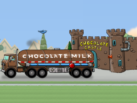 Milk Tanker Truck iPad screenshot 4 - Games app