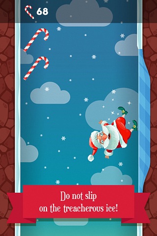 Running Santa - Candy climb Free screenshot 3