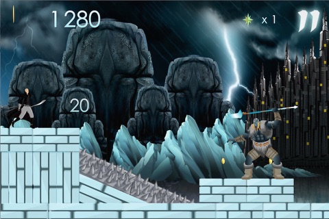Warriors Battle of the Frozen Temple - Kingdom Empires of Fire & Ice Wars screenshot 2