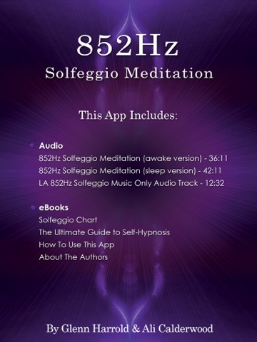 Screenshot #4 pour 852Hz Solfeggio Sonic Meditation by Glenn Harrold & Ali Calderwood