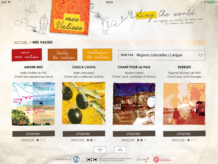 Sing the world / Chanter le monde