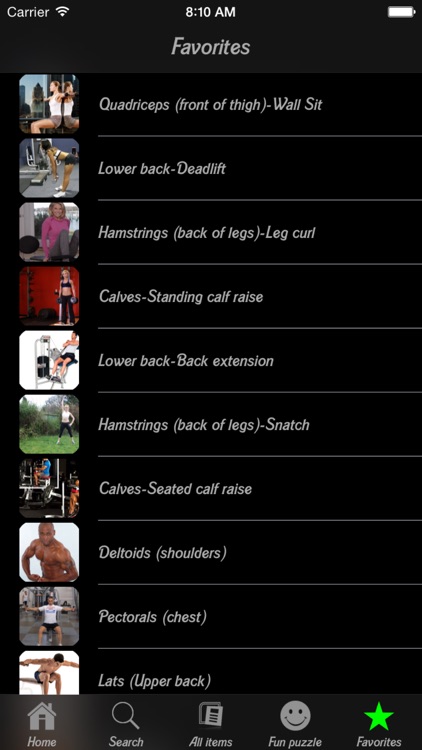 Body Building Exercises Info + screenshot-3