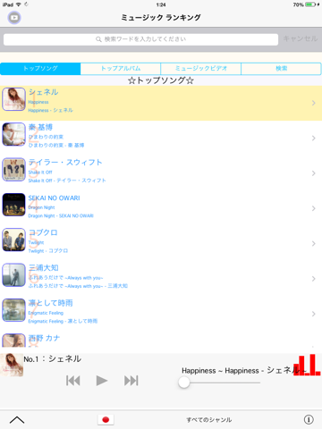 Top music! Top movie! Continuous listen Best 200 for iTunes