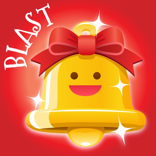 'A Christmas Holiday Blast Free - Swipe and match the Happy Snowing New Year Reindeer to win the puzzle games icon