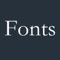 This app can show all the ios-provided fonts , so that  the designers can refer to it for making creations