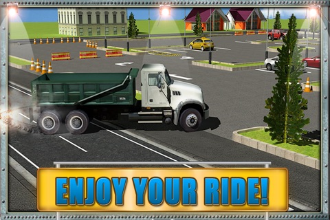 Road Truck Parking Madness 3D screenshot 2