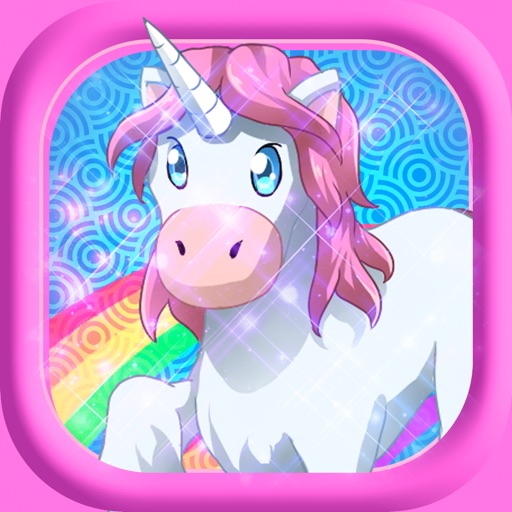 Magic Little Unicorn Legend: Pretty Pony Game for Girls Icon