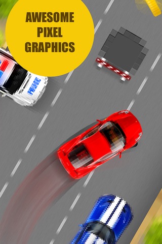 Pixel Traffic - best one tap 8 bit style gameのおすすめ画像4