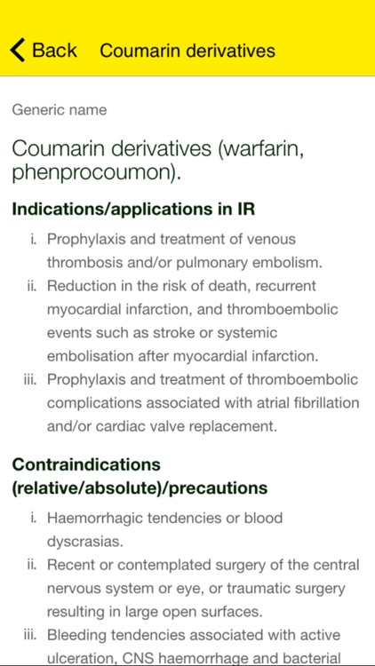 Interventional Radiology Drugs and Doses
