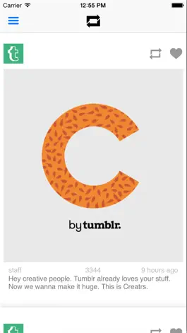 Game screenshot Reblog - A Tumblr client apk