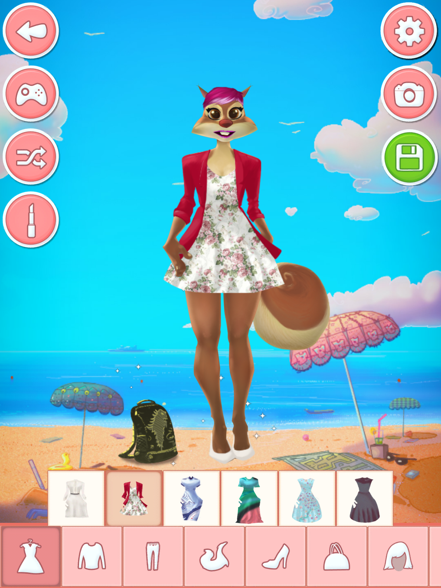 Fashion designer game - animal dress up salon screenshot 10