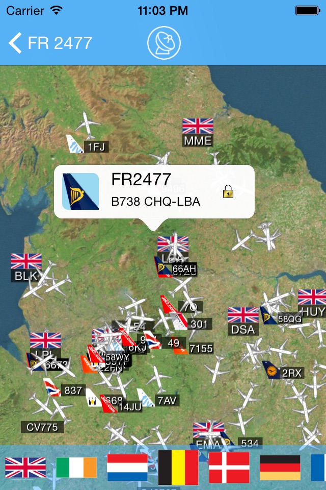 Leeds Bradford Airport - iPlane Flight Information screenshot 3